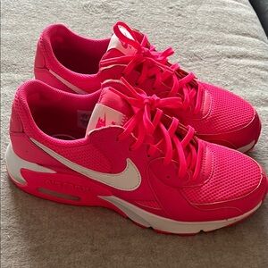 Nike Women's Hot Pink and White Sneakers